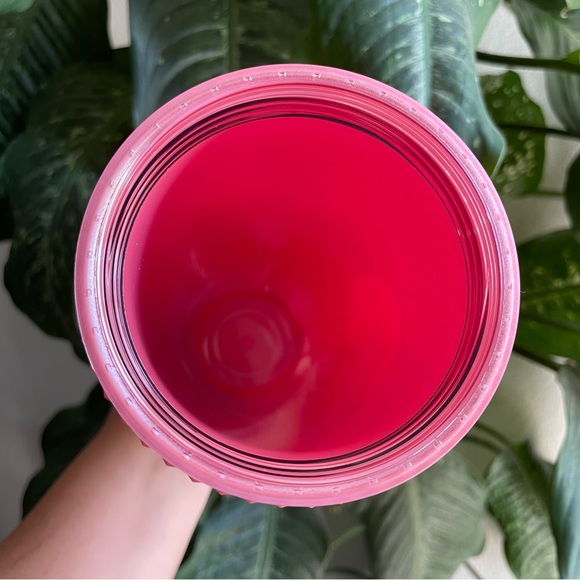 NWT 2021 Starbucks Overseas HTF Matte Pink Bubblegum studded tumbler - Picture 5 of 5